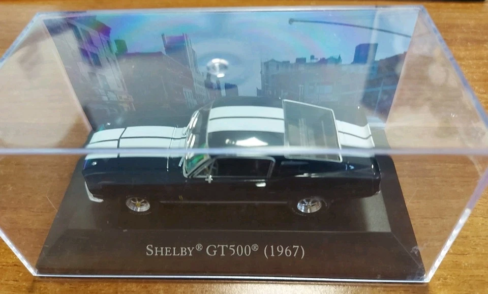 Modellino American cars 1:43 SHELBY GT500 1967 diecast DeAgostini  - Immagine 2 di 3