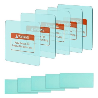TRQWH Lenses for Auto Darkening Welding Helmets, 10 Pack Clear Polycarbonate Cov