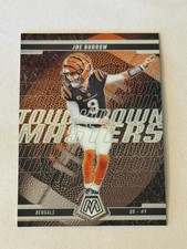 2025 Panini Mosaic Touchdown Masters 3 Joe Burrow Cincinnati Bengals Insert Card