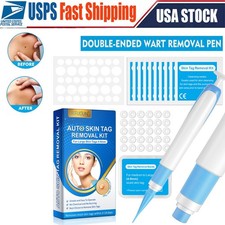 Auto Micro Skin Tag Remover Device Kit Painless Removal Wart Removal Pen Set