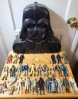 Vintage Empire Strikes Back Action Figures W/Original Guns & Darth  Vader Case