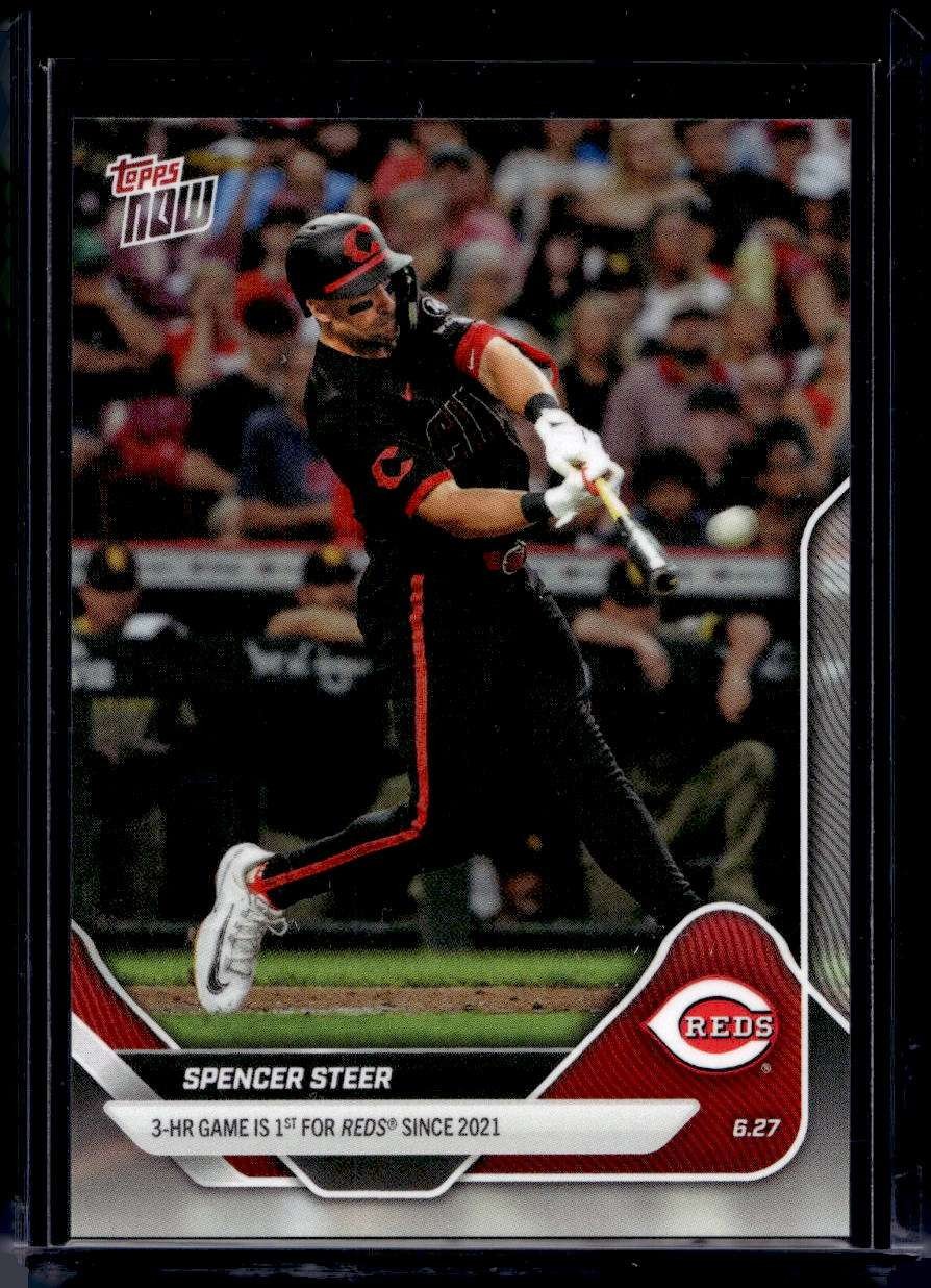 2025 Topps Now #355 Spencer Steer Base Card (Qty)