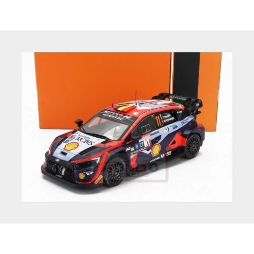 1:18 IXO Hyundai I20 #11 Rally Montecarlo 2023 Neuville Wydaeghe 18RMC193.22 - Immagine 2 di 2