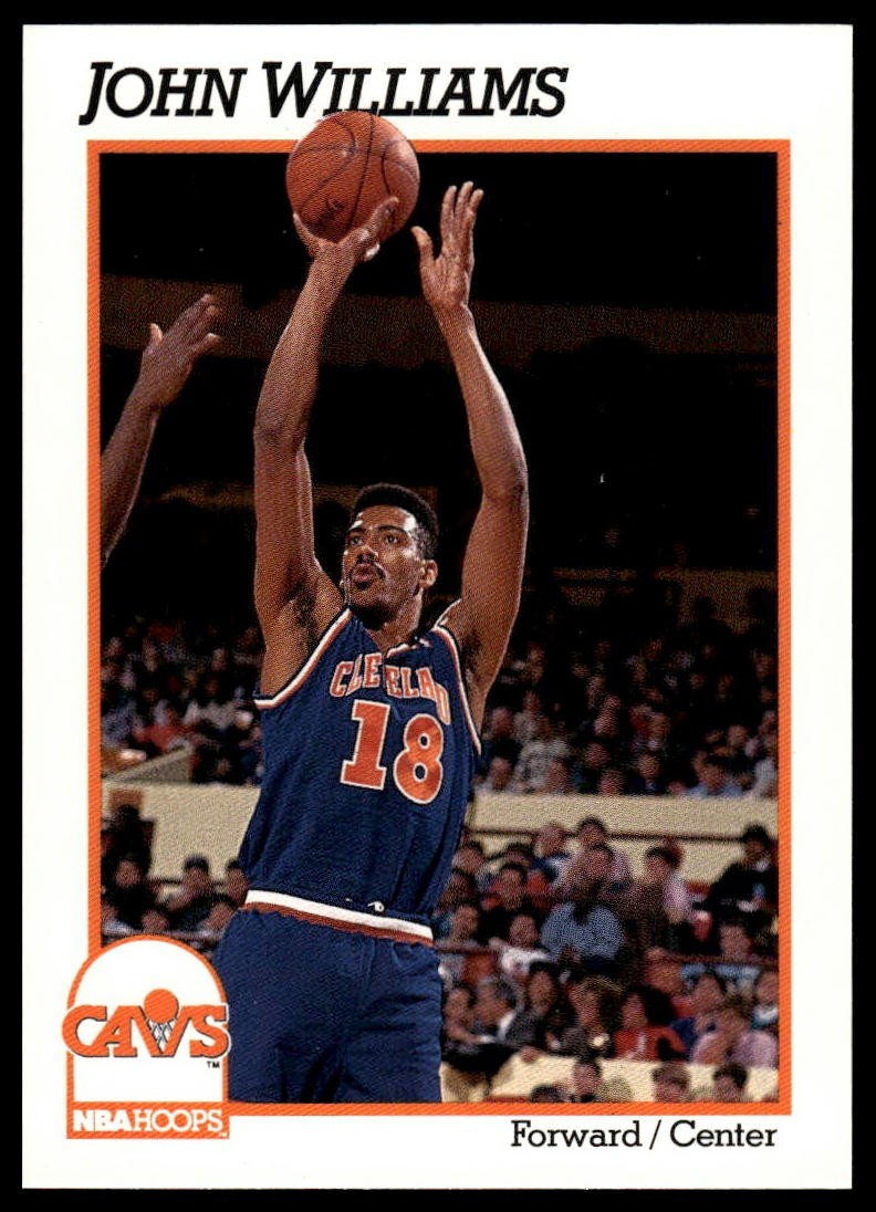 1991-92 Hoops #42 John Williams