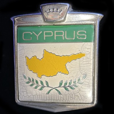 Zypern Auto Plakette (3793)