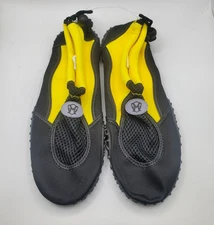Greg Michaels Susan Womens Water Shoes Size 9 Black/ Yellow GM187W New w/ tag R4