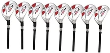 Petite Senior (55+) Womens  Golf Clubs All Ladies Hybrid Complete Lightweight 