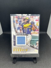 2025 Topps Series 1 MLM-JC Jackson Chourio Major League Material Relic Brewers