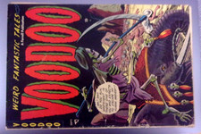 VUDÚ #11 1953 GD+ RESISTENTE COSECHA HUMANA COV, GRAN DIABLO/SALPICADURA DE CALAVERA 4 PISOS