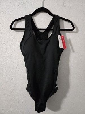 Baleaf Women's Athletic Sport Racerback One Piece Swimsuit Black Size Medium