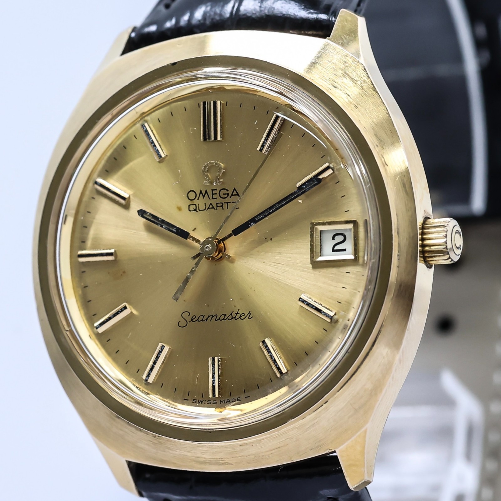 OMEGA Seamaster Cal.1315 Date Gold Swiss