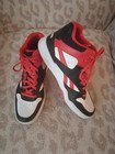 Größe 11 - Reebok Royal 2 High White Vector Red Black 