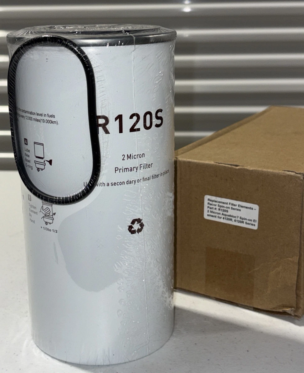 Fuel Filters/Water Separator R120S Racor Spin-On photo 3