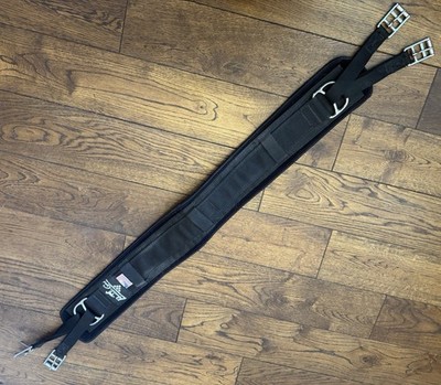 44'' Professionals Choice Schwarz Humane Sattelgurt