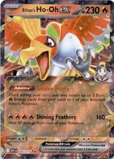 Ethan's Ho-Oh ex Double Rare SV10: Destined Rivals 039/182 NM