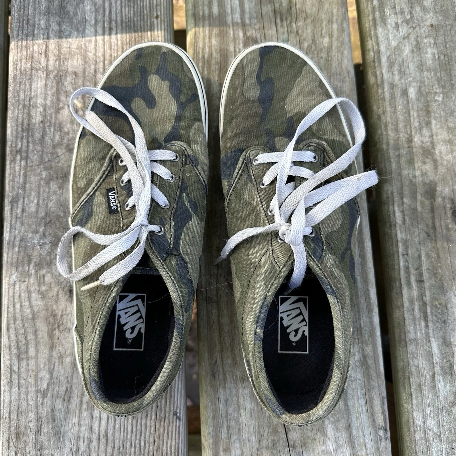 Sneakers Vans Atwood in tela mimetica mimetica giovanile taglia 6