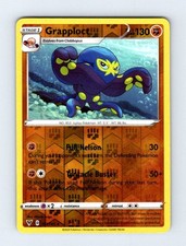 Carta Pokemon Grapploct 101/185 Rara Vivid Voltage Reverse Holo leggermente giocata