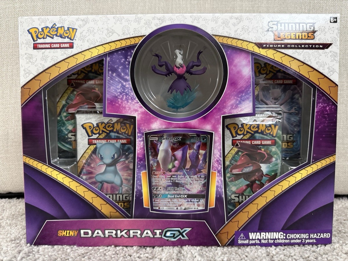 Pokemon Shiny Darkrai GX Shining Legends Collection Box 2018