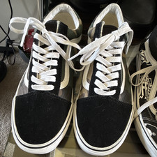 VANS Old Skool Mens Sneaker US 9.5 Black/Gree...