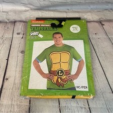 Nickelodeon Ninja Turtle Adult Costume Shirt Sz: S/M NWT