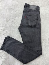 Levi?s 511 Slim Fit Jeans W30 L32 Grey Black Wash Mens Denim Tapered Levi Straus