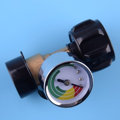 QCC1 Propan Druckmesser für Gasflasche Füllstandsanzeige Tankanzeige mit Adapter