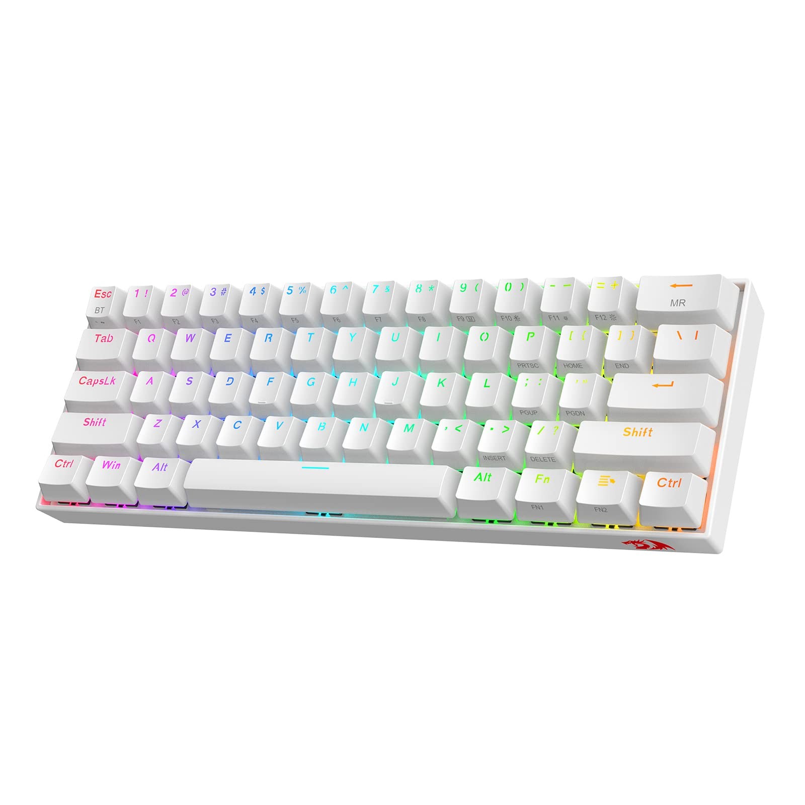 Clavier mécanique sans fil K530 Pro Draconic 60% Bluetooth blanc