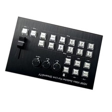 4 HDMI Entry Video Mixer Switcher 4 Way Multi-View Live Streaming Video Switcher