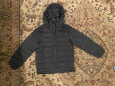 Big Kids Gap Winter Coat Size Medium Black Puffer