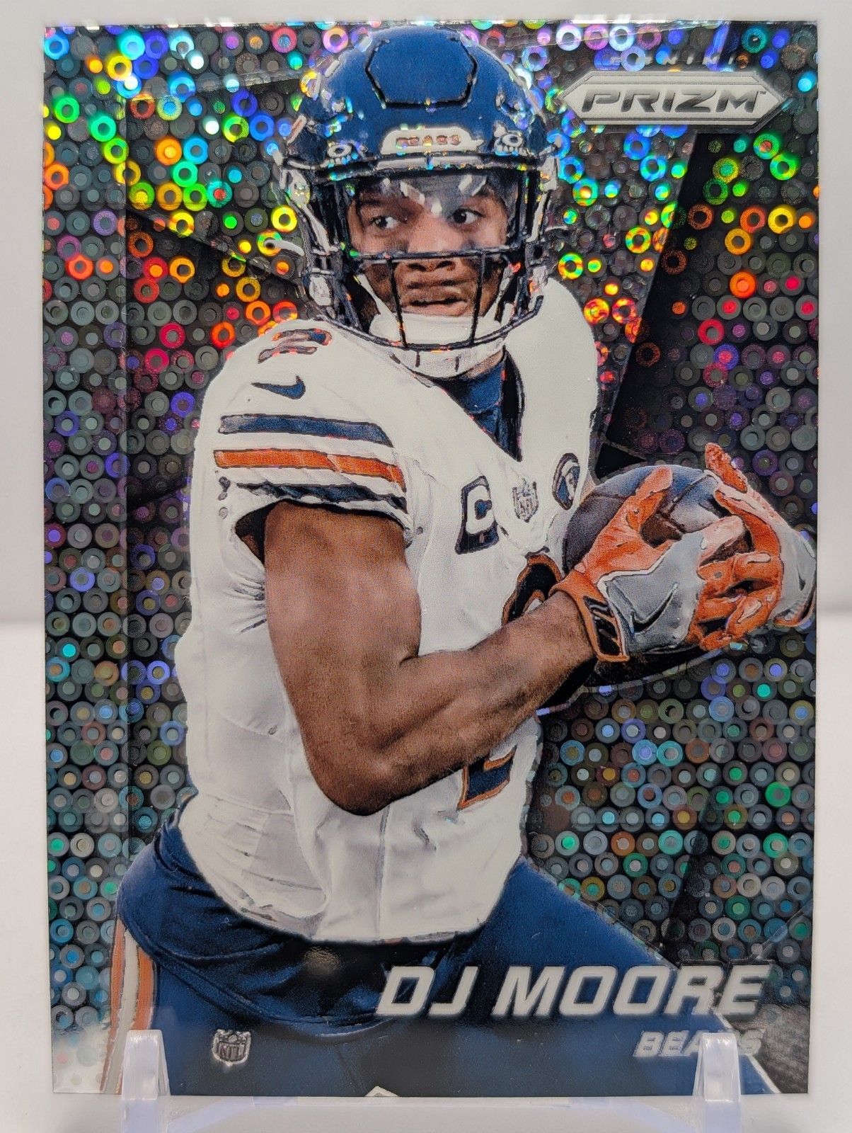 2024 Panini Prizm -  D.J. Moore Prizm Flashback No Huddle