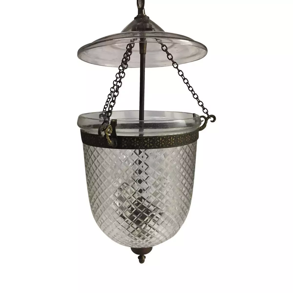 Antique bell jar lantern outlet