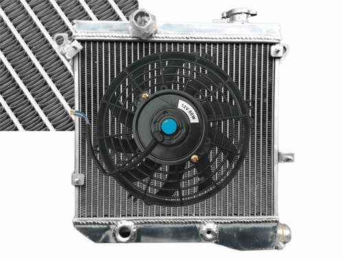 Pour Autobianchi A112 A 112 3-7 series 3 4 5 6 7 series Aluminium Radiateur - Foto 9 di 10