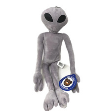 19.5-Inch Alien Plush Lime Green Eyes Glow In...