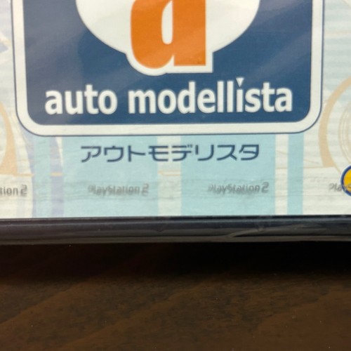 Auto Modellista Sony PlayStation PS2 Capcom 2002 New Sealed - Picture 3 of 3