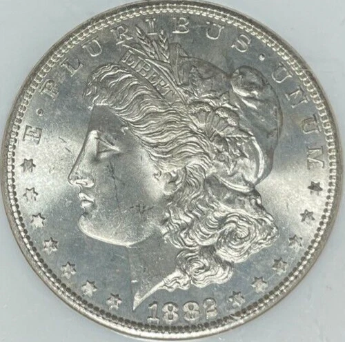 1882-S MORGAN SILVER DOLLAR ~ NGC - MS 65  ~BEAUTIFUL COIN~ REF#45-053