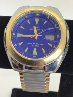 Casio Wave Ceptor 4303 WVQ-201HA WATER RESISTANCE 50M - World 24