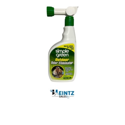 Simple Green Outdoor Odor Eliminator Hose End Sprayer for Pets, 32-Ounce