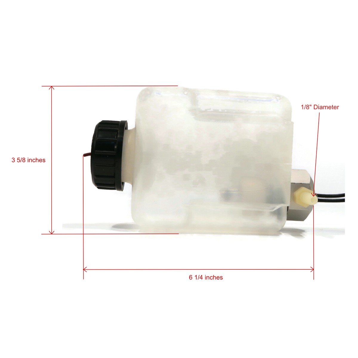 ROP Shop Oil Lube Reservoir Monitor Bottle - Compatible With MerCruiser Bravo XR Sport Sterndrive Boat Engines