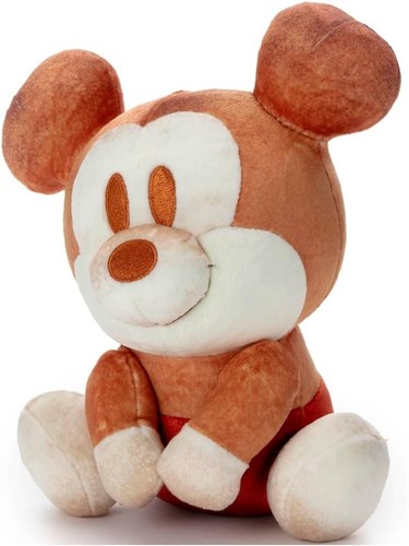 Nui Pan Plush Toy S Character Pan (Sitting) Mickey Mouse Plush Toy, 19cm - Picture 2 of 4