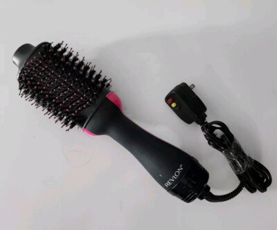 Revlon Pro Collection Black and Pink Hair Dryer and Volumizer Amazon.com : REVLON One Step Volumizer Plus Hair Dryer and  main image 2