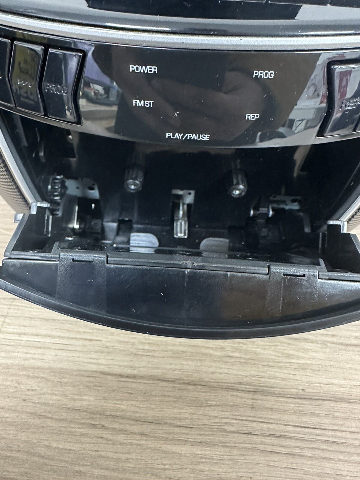 Bush Stereo Boombox Portable CD Cassette Player Retro Tape Recorder FM