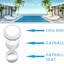 Set For 2 Hayward SP1419D 1-1/2 Swimming Pool Spa Return Jet 3/4