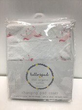 Hello Spud 100 Organic Cotton- changing pad cover, Pink Unicorn. 1 Pc