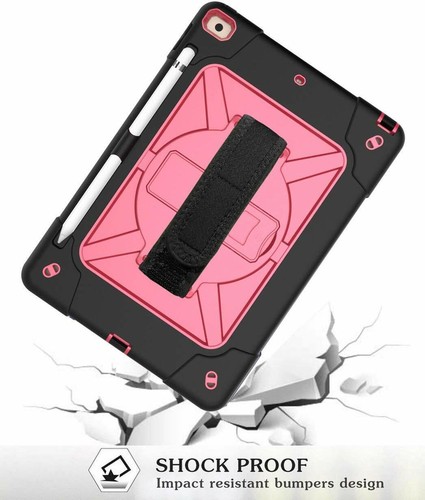 Porte-crayon support rotatif sangle à main ceinture pour iPad 10.2 7ème génération étui - Photo 24/31