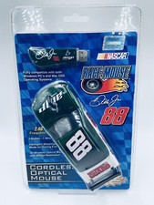 Nascar Dale Earnhardt Jr. 88 Cordless Optical Race Mouse NIP Amp National Guard