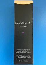 bareminerals BarePro Performance Wear Liquid Foundation SPF 20 WARM LIGHT 07