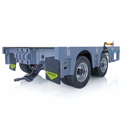2Axle Metal Trailer Module For 1/14 Metal CNC Heavy 5Axle Trailer Tamiya Truck - Picture 12 of 12
