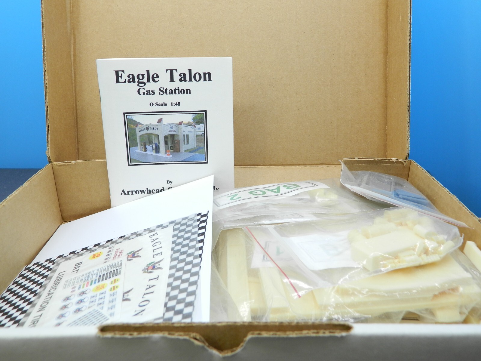 O Scale Kit RARE Arrowhead Models EAGLE TALON GAS STATION Limited 1 of