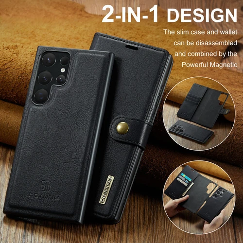 For Samsung Galaxy S25 S24 S23 Ultra A55 A35 A15 A54 Leather Wallet Card Cover - Picture 29 of 57