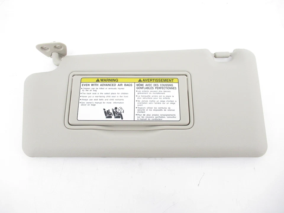 Parasol izquierdo con espejo original OEM Nissan 96401-JM01A conductor Foto 2 de 4